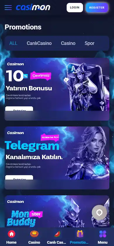 Casimon Casino screenshot 6