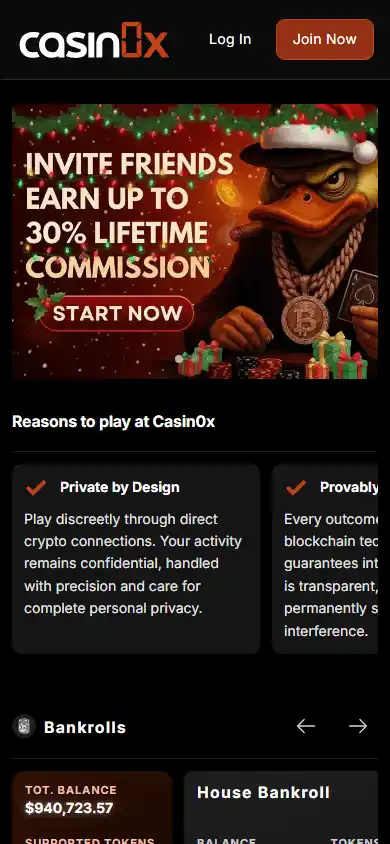 Casin0x screenshot 4