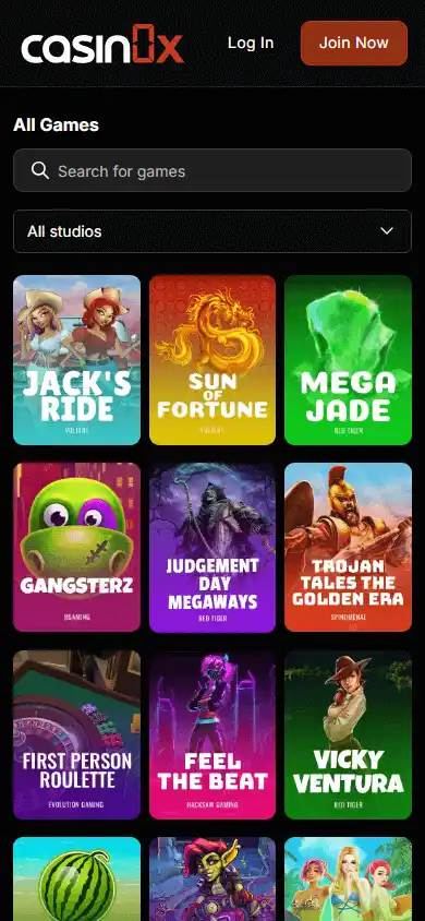 Casin0x screenshot 5