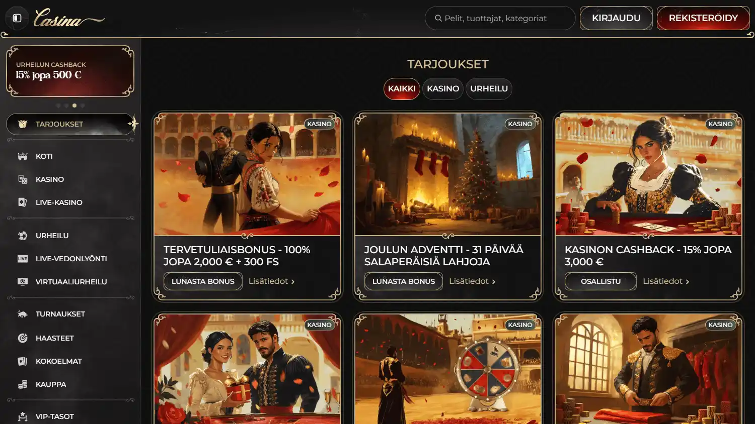 Casina Casino screenshot 3