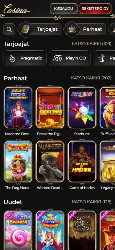 Casina Casino screenshot 5