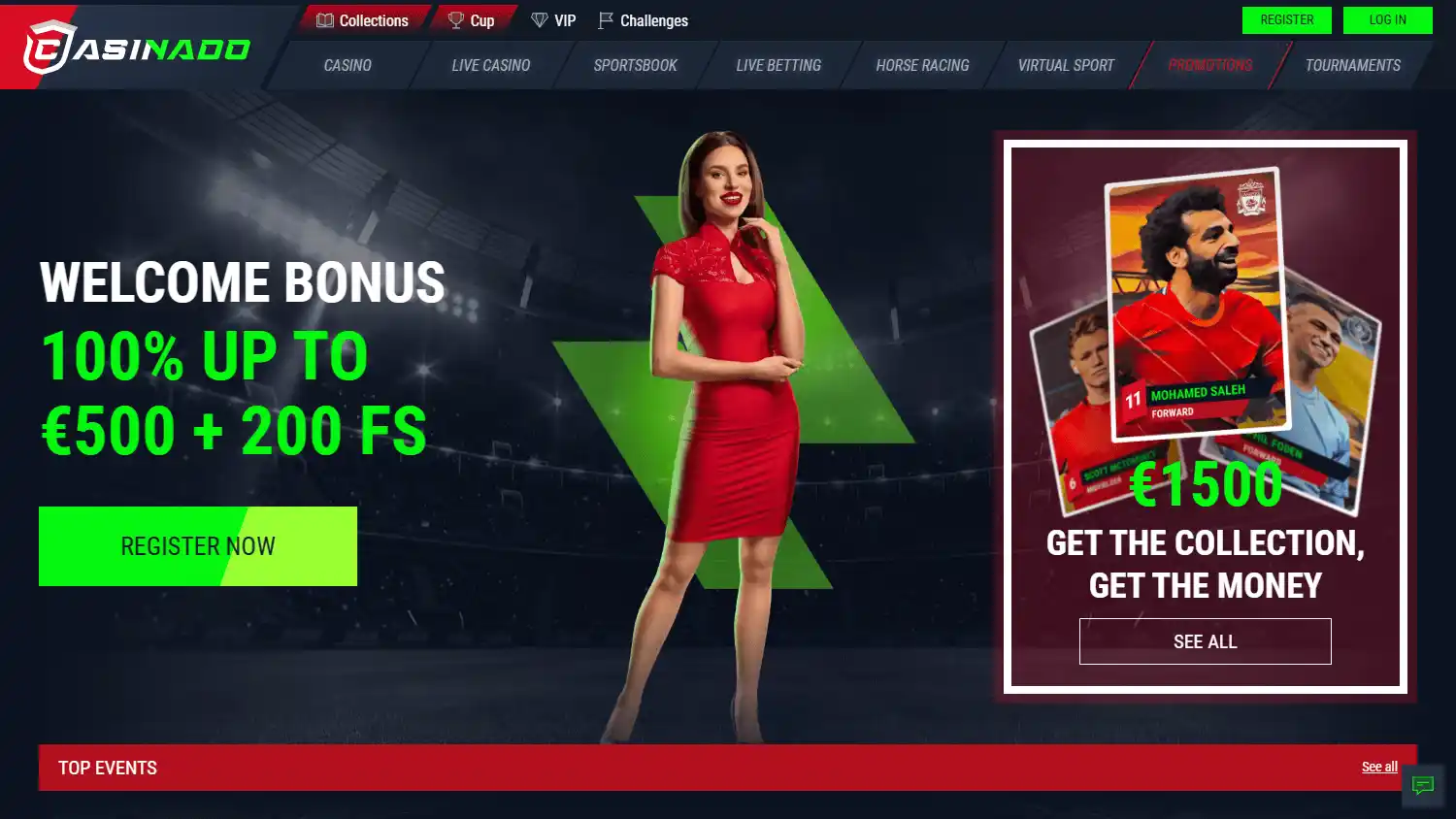 Casinado Casino screenshot 1