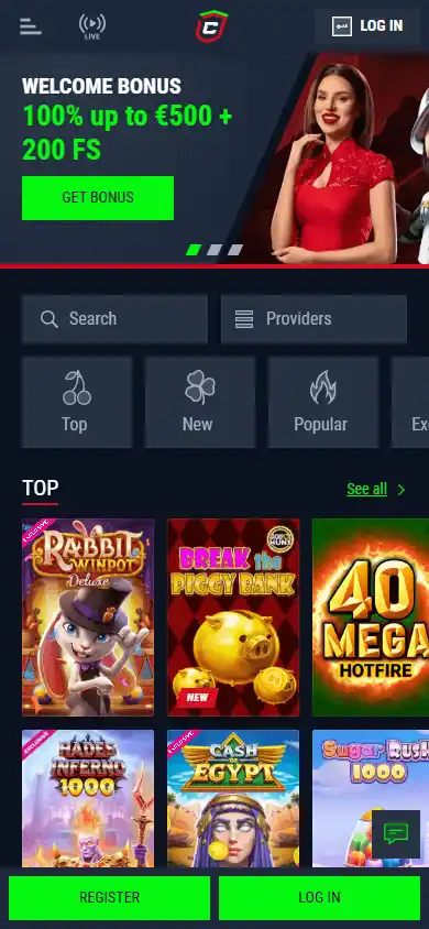 Casinado Casino screenshot 5
