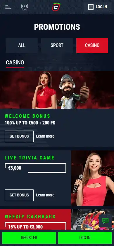 Casinado Casino screenshot 6