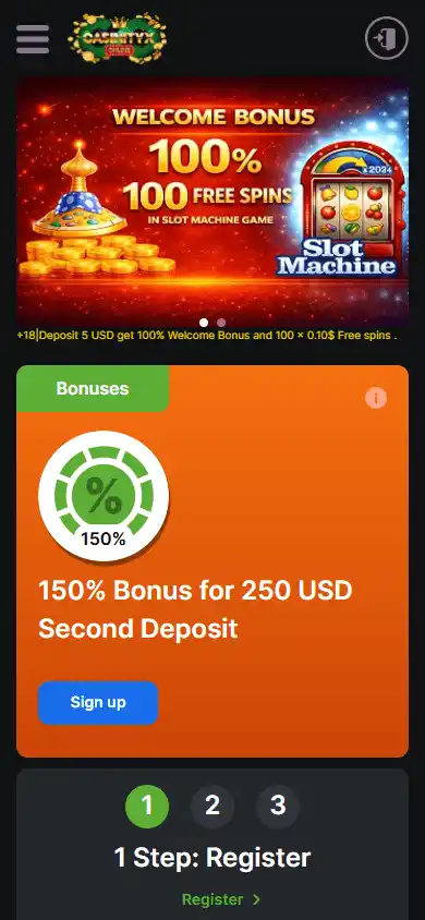 Casinityx Casino screenshot 4