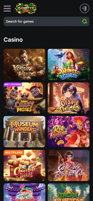 Casinityx Casino screenshot 5