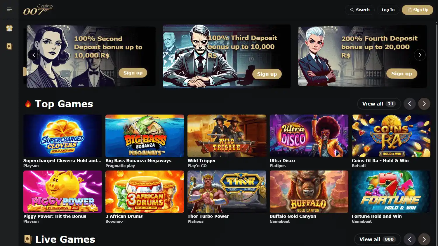 Casino 007 screenshot 1