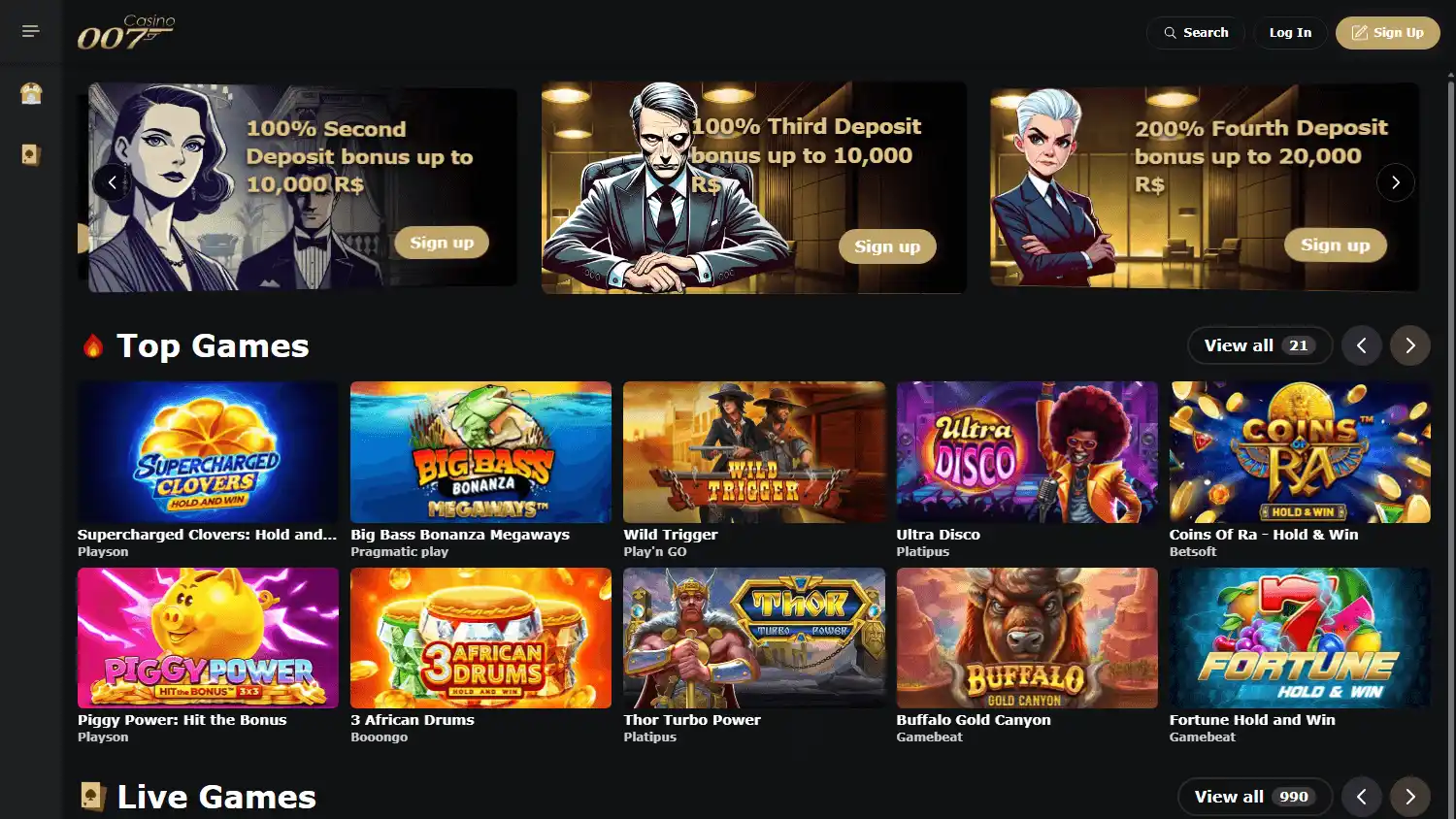 Casino 007 screenshot 2
