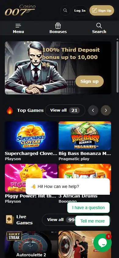 Casino 007 screenshot 4