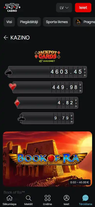 Casino 777 LV screenshot 5