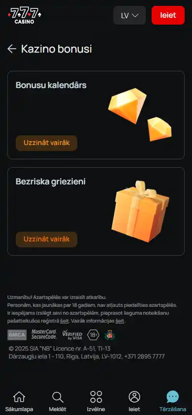 Casino 777 LV screenshot 6