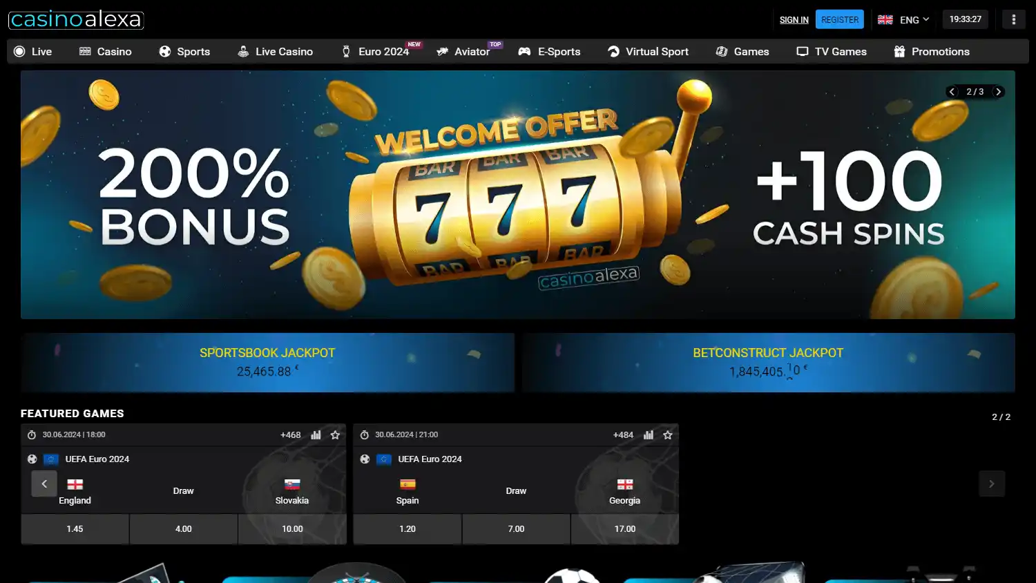 Casino Alexa screenshot 1