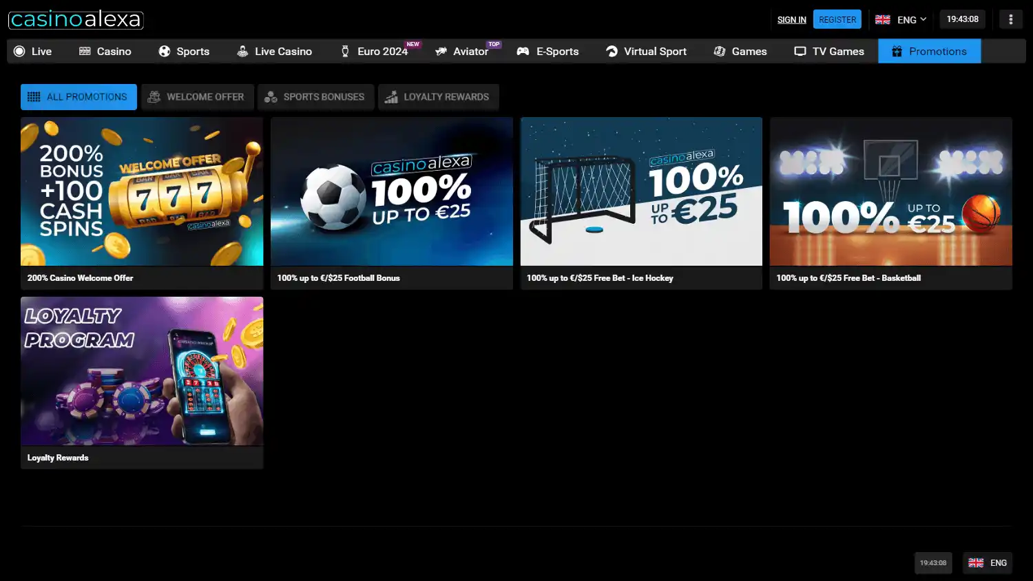 Casino Alexa screenshot 3