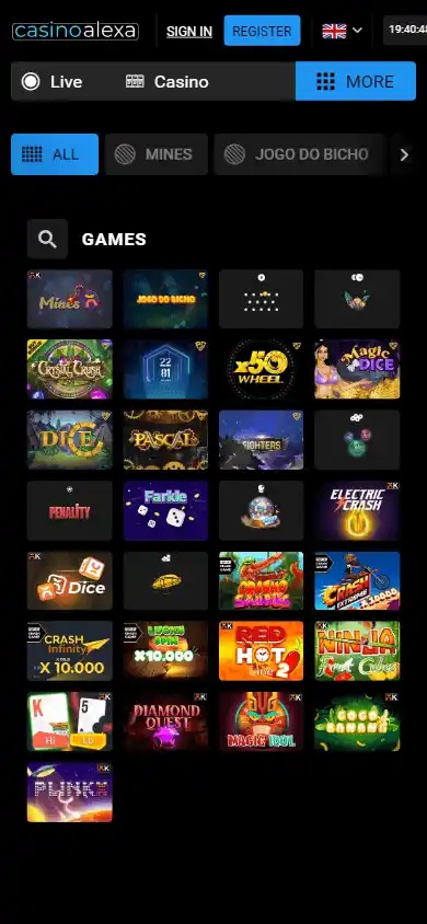 Casino Alexa screenshot 4