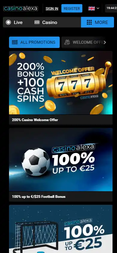 Casino Alexa screenshot 5