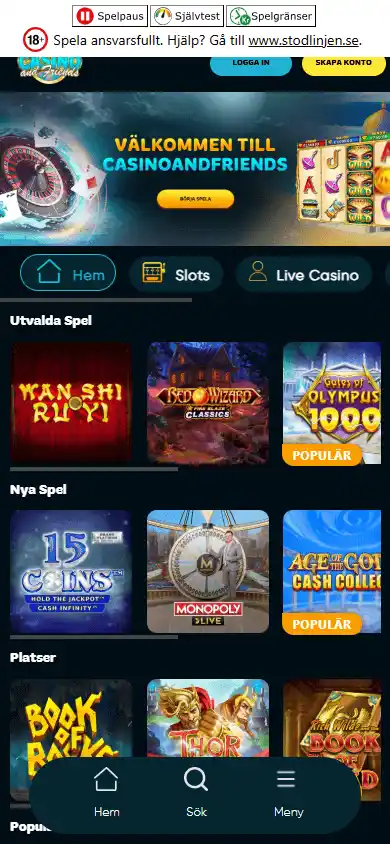 CasinoAndFriends SE screenshot 3