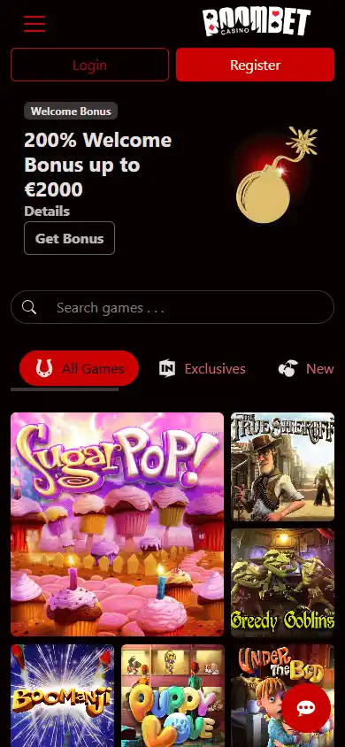 Boombet Casino screenshot 4