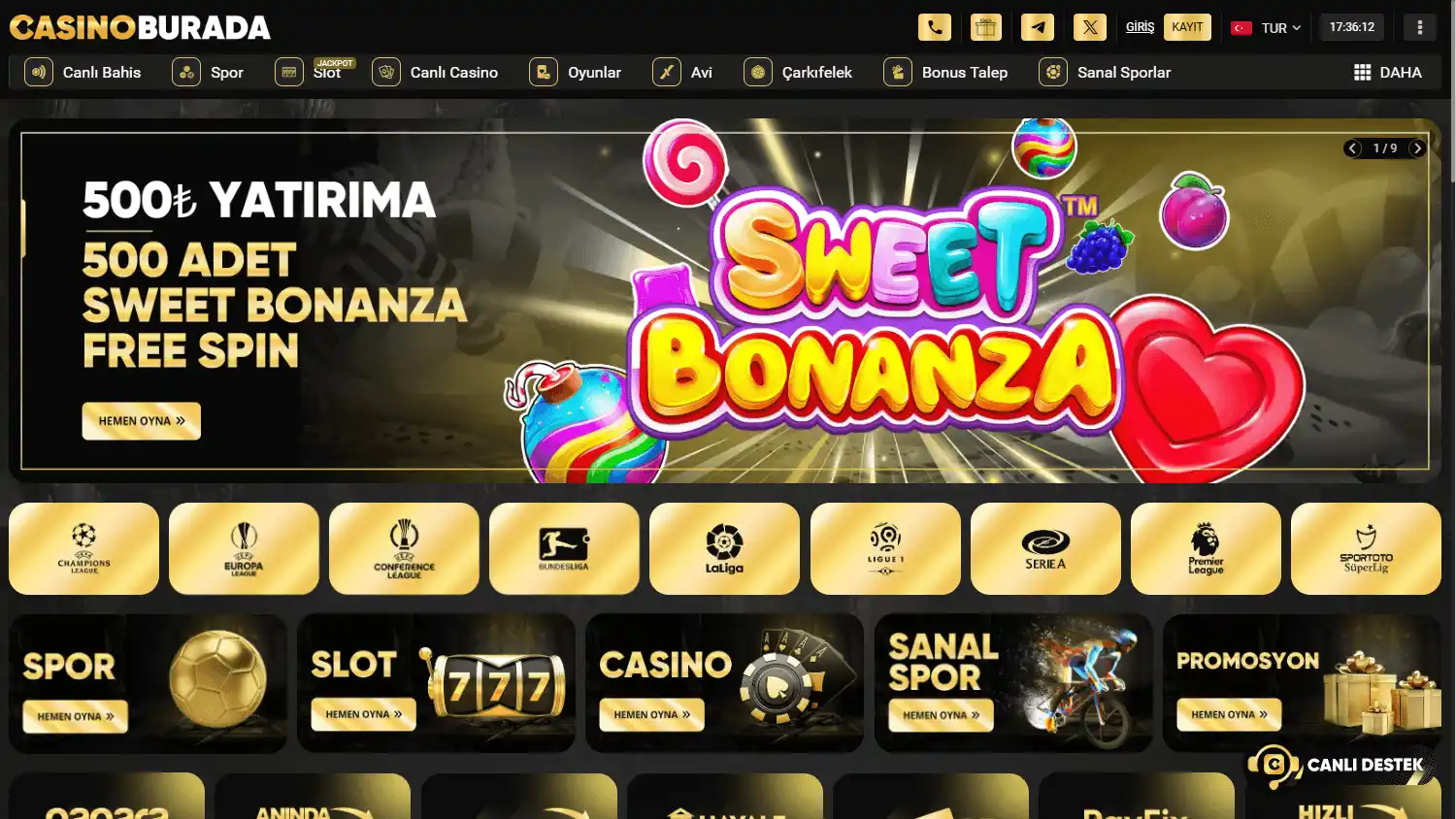 Casino Burada screenshot 1