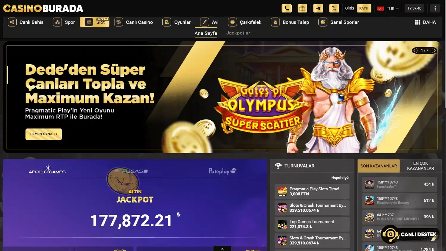 Casino Burada screenshot 2