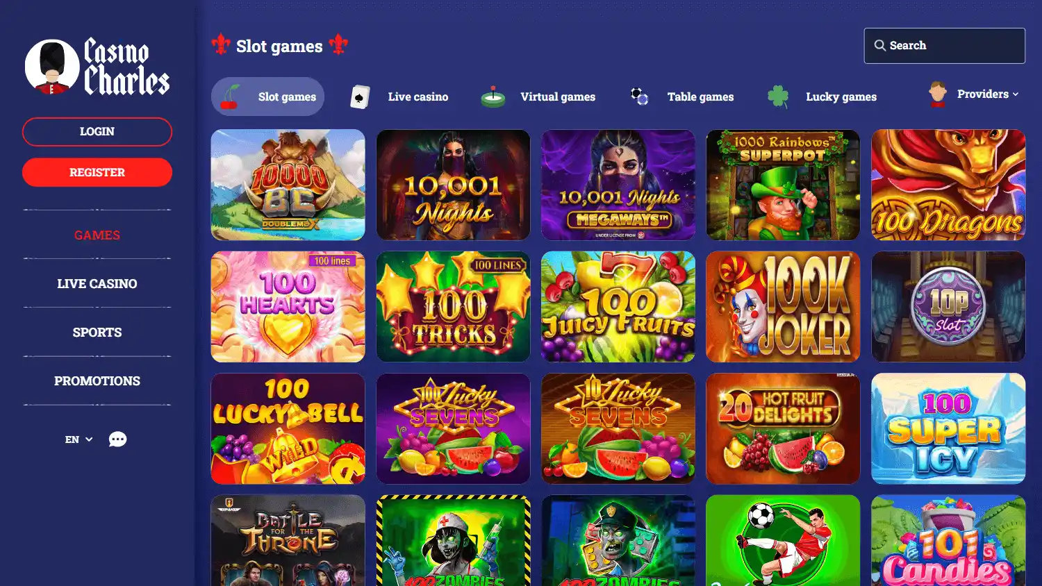 Casino Charles screenshot 2