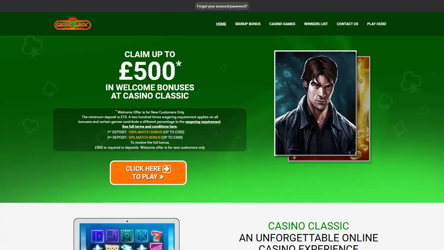 Casino Classic UK screenshot 1