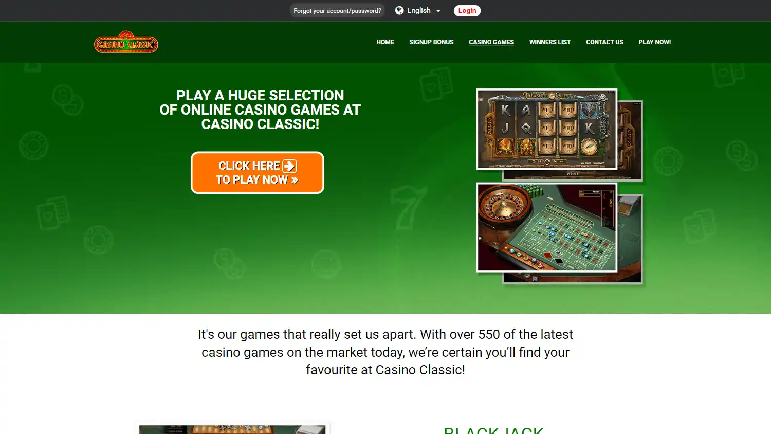 Casino Classic UK screenshot 2