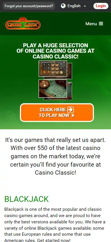 Casino Classic UK screenshot 5
