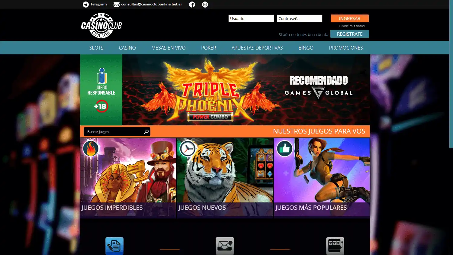 Casino Club South America screenshot 2