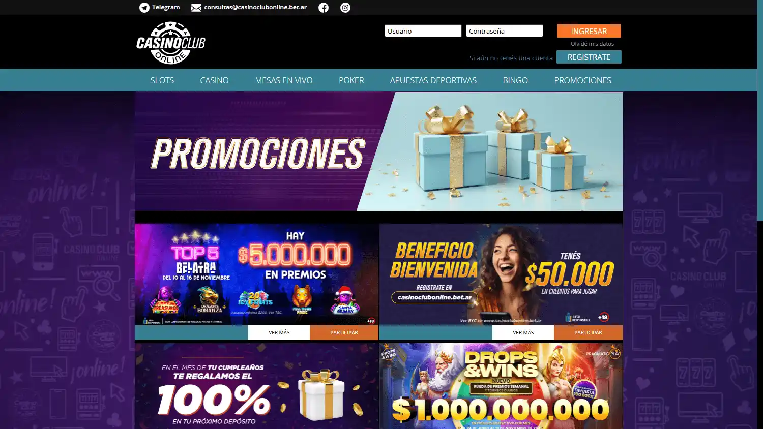 Casino Club South America screenshot 3