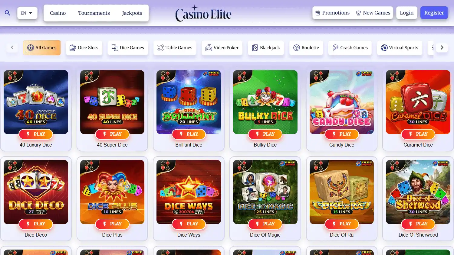 Casino Elite screenshot 2