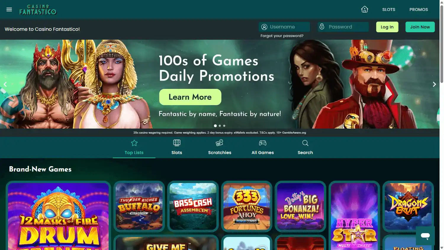 Casino Fantastico screenshot 1