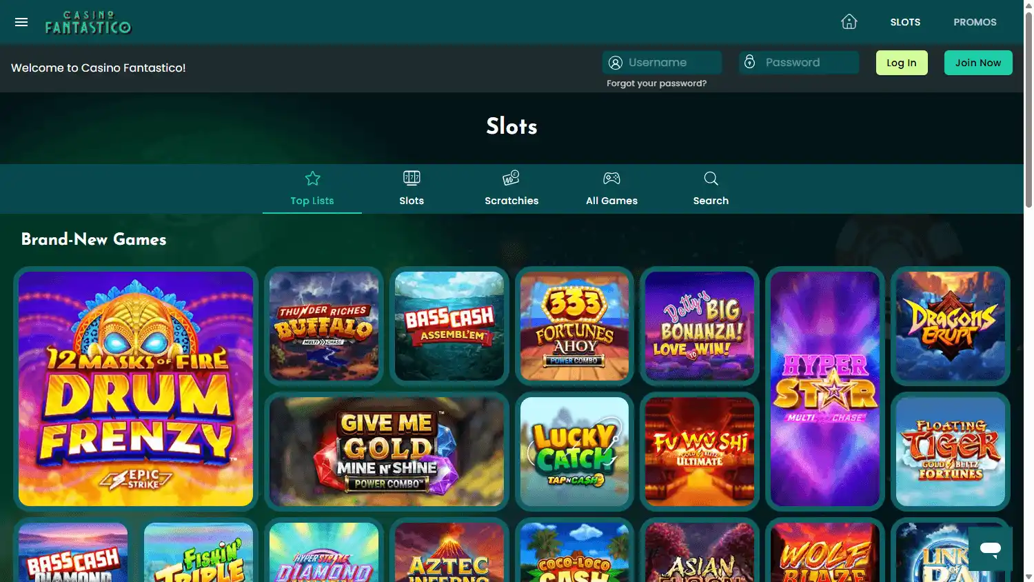 Casino Fantastico screenshot 2