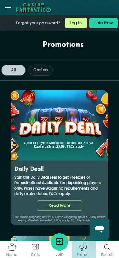 Casino Fantastico screenshot 6