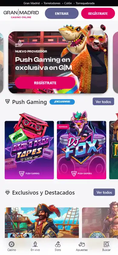 Casino Gran Madrid Online screenshot 3