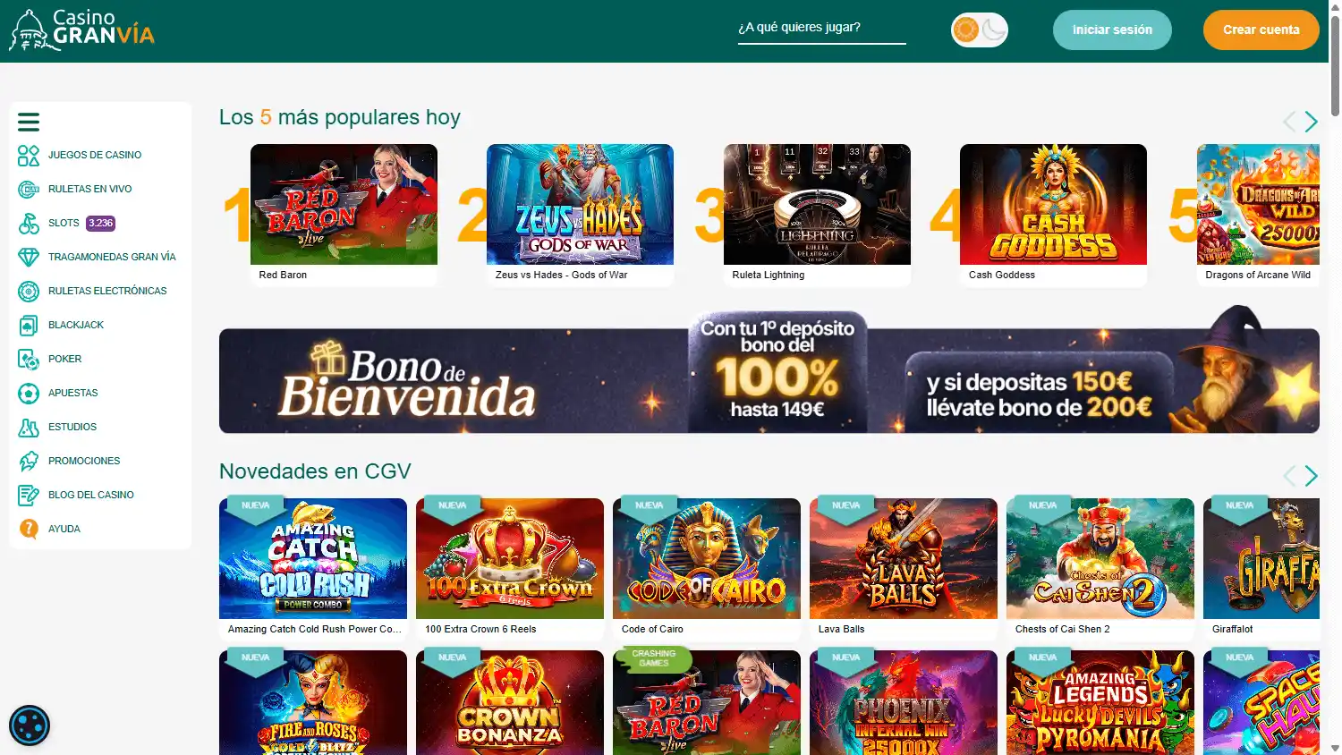 Casino Gran Vía screenshot 1