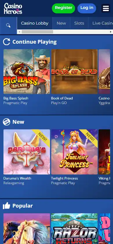 Casino Heroes screenshot 5