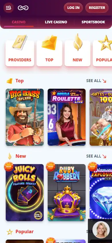 Casino Infinity screenshot 5