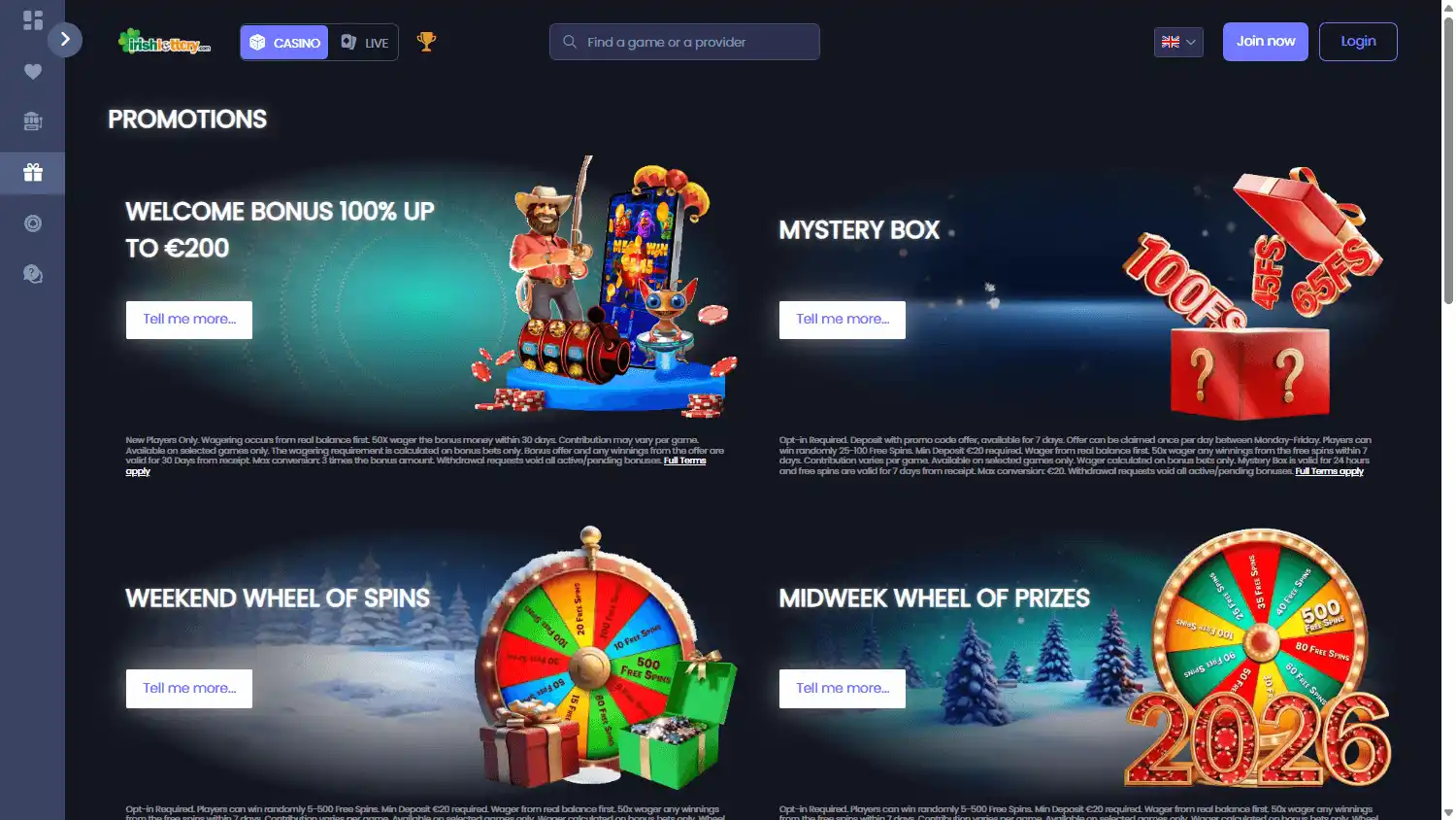 Casino Ireland screenshot 3