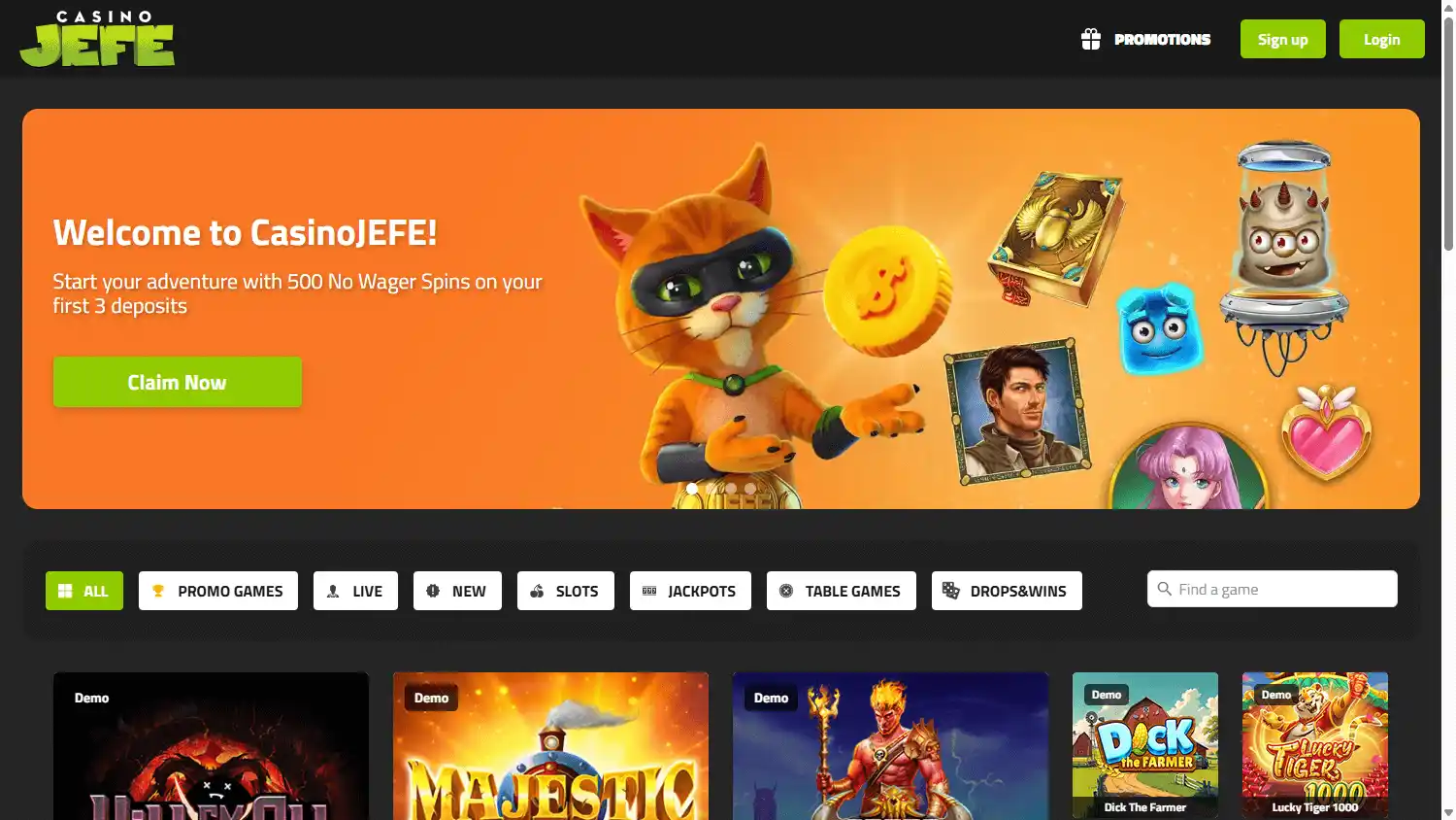 Casino JEFE screenshot 2