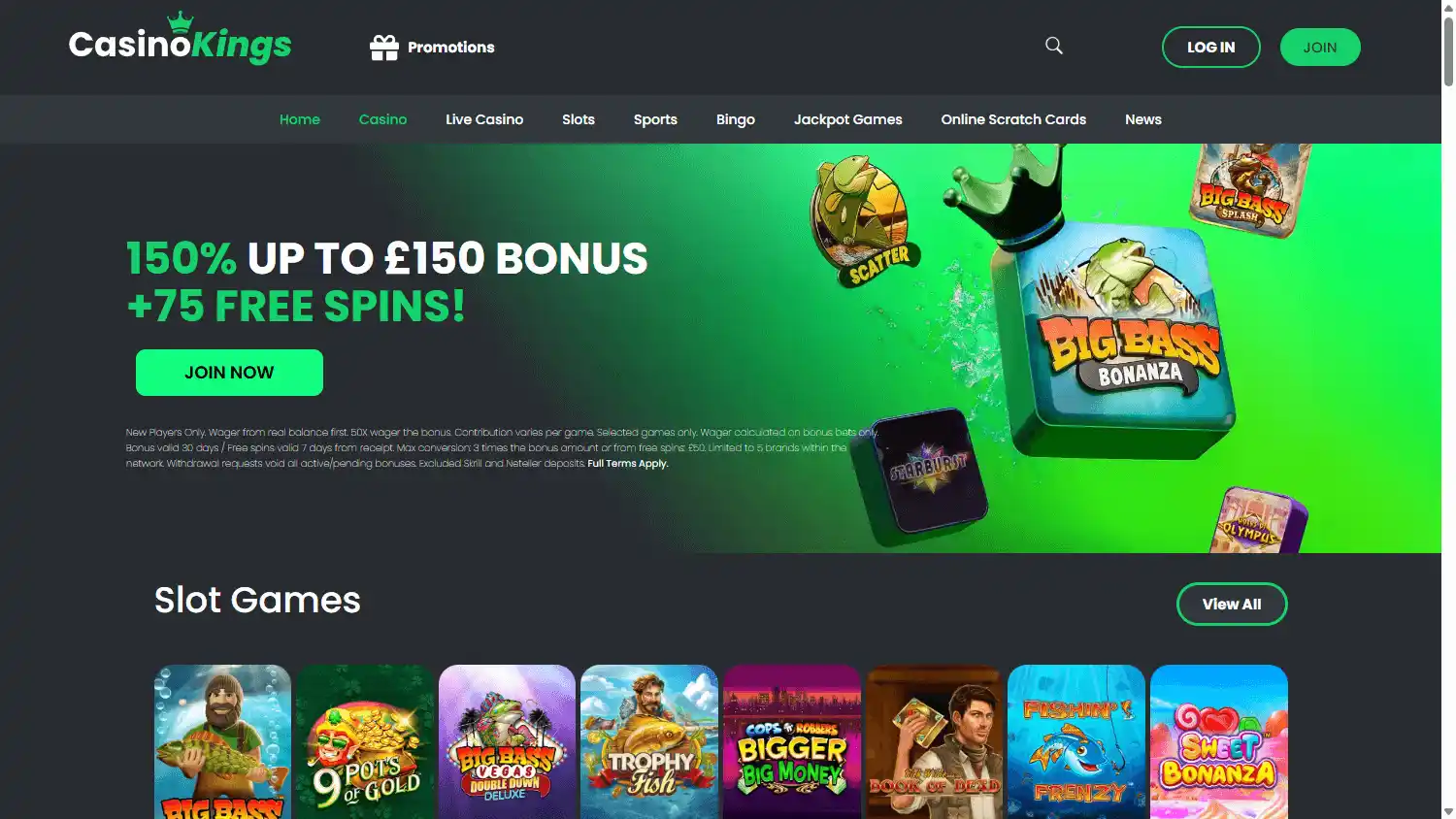 Casino Kings screenshot 1
