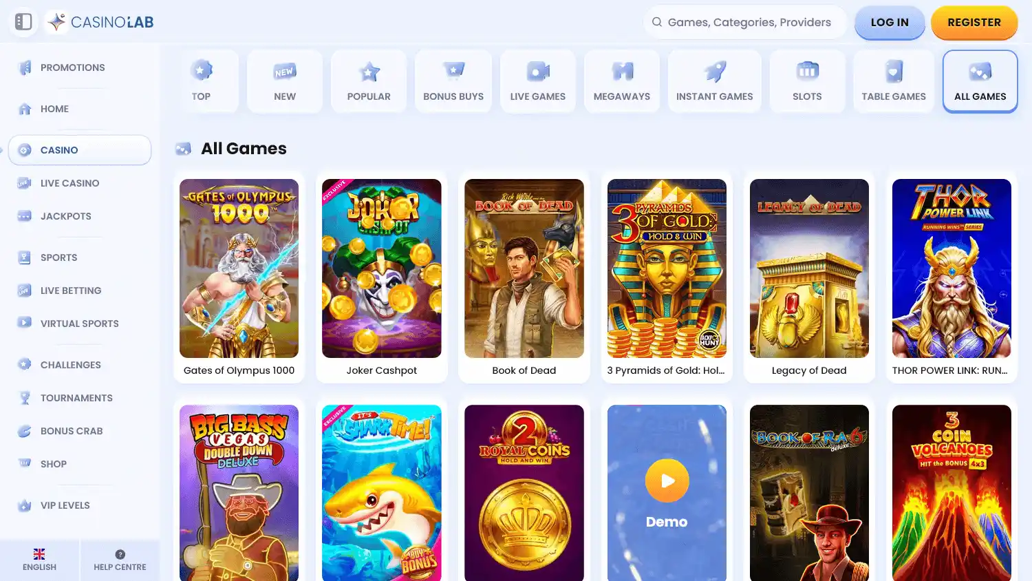 Casino Lab screenshot 1