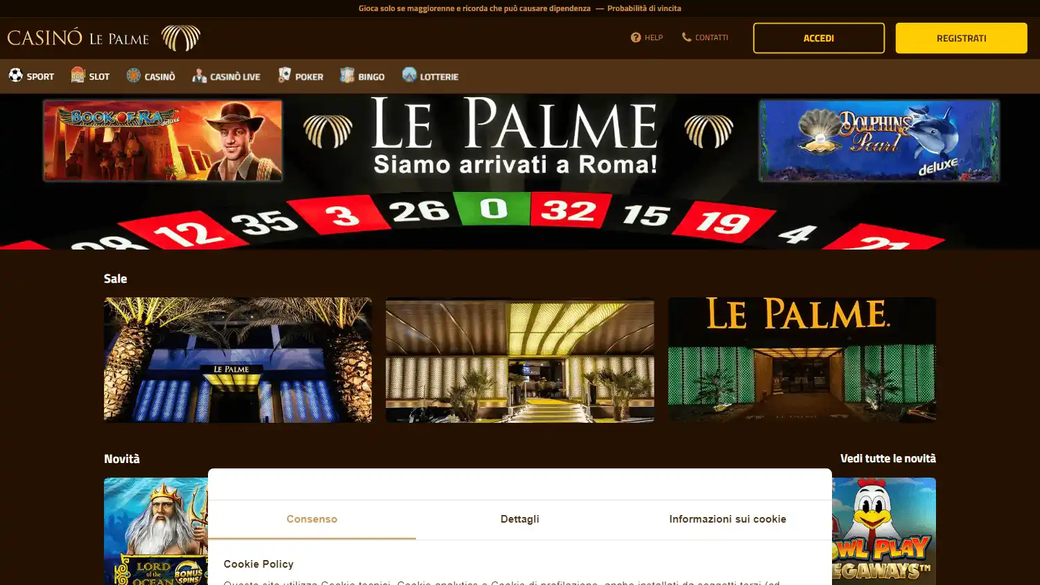 Casino Le Palme screenshot 1
