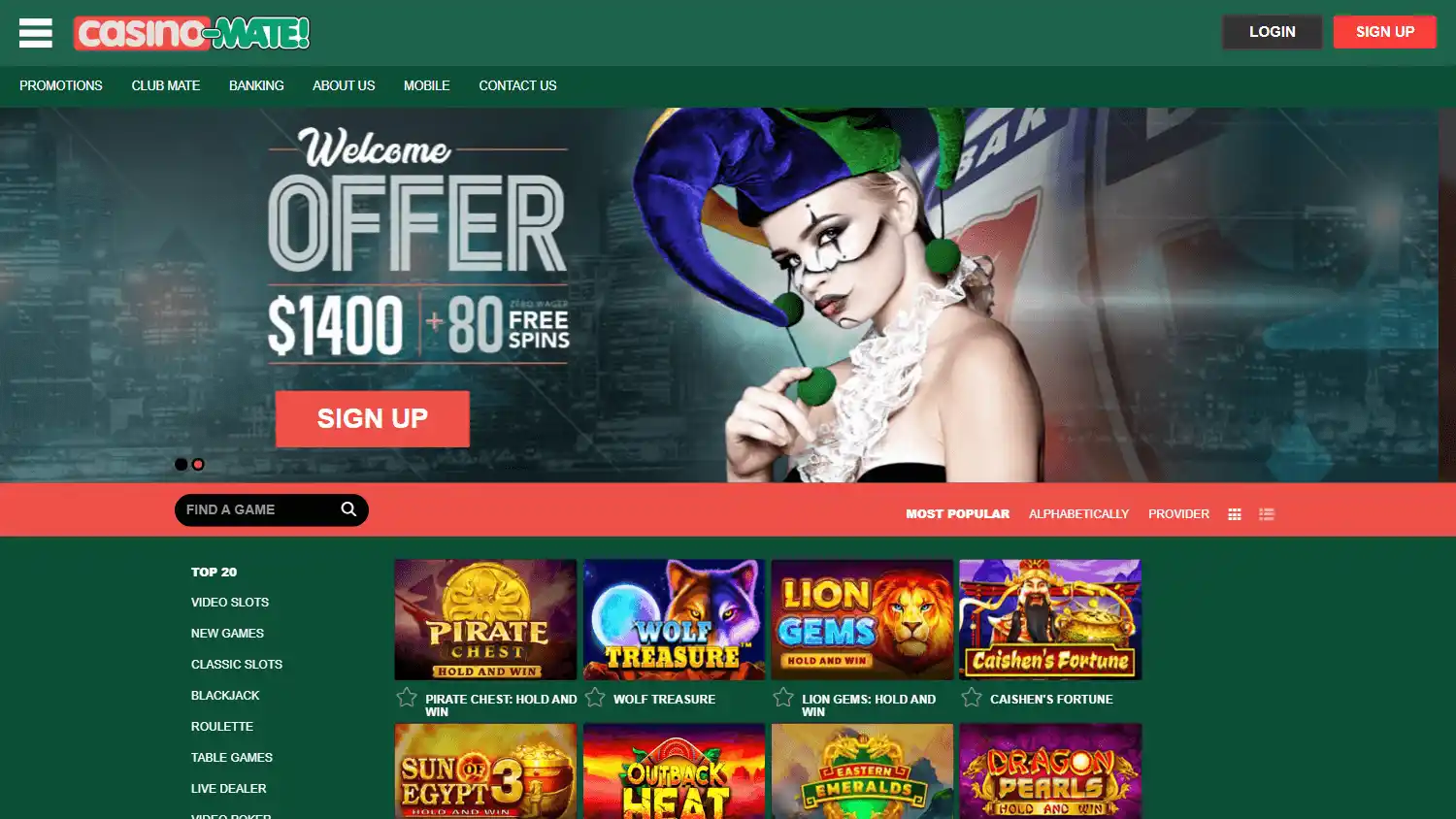 Casino-Mate screenshot 1