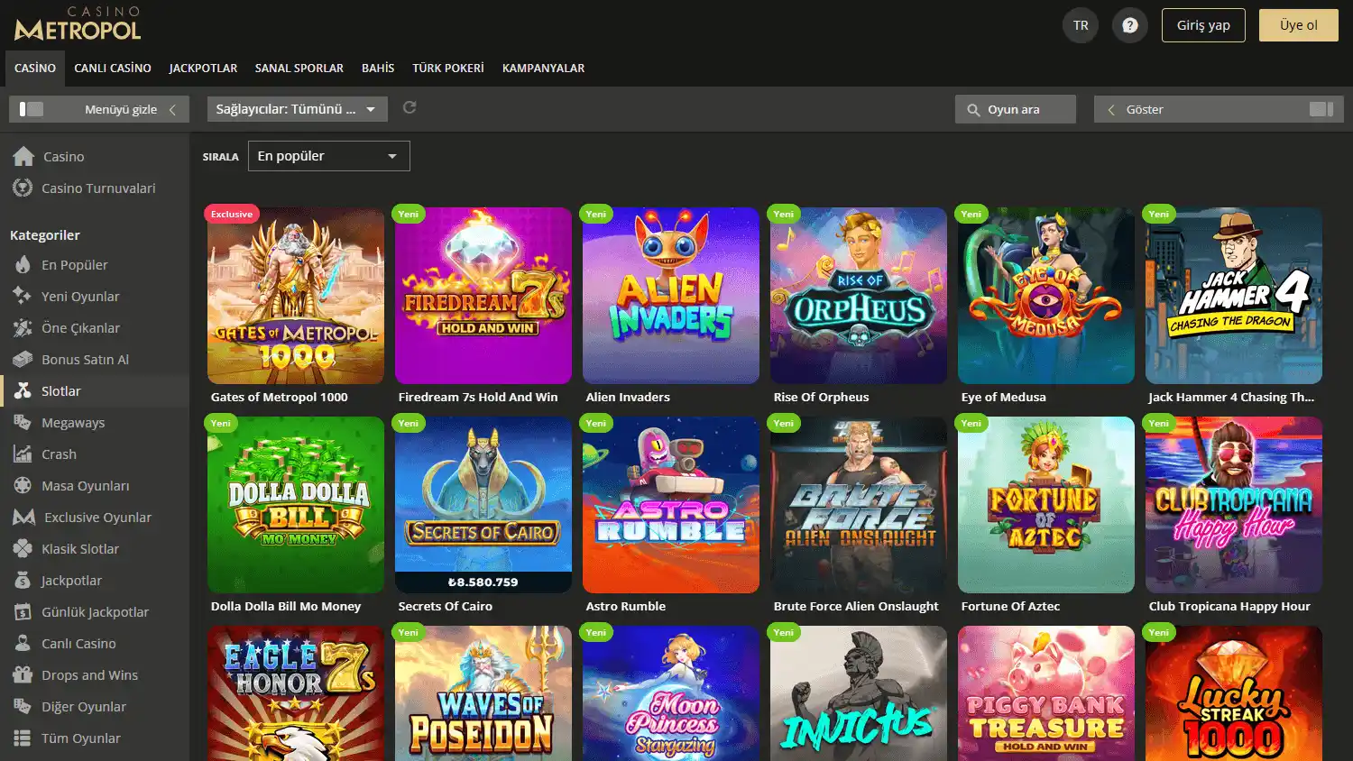 Casino Metropol screenshot 2