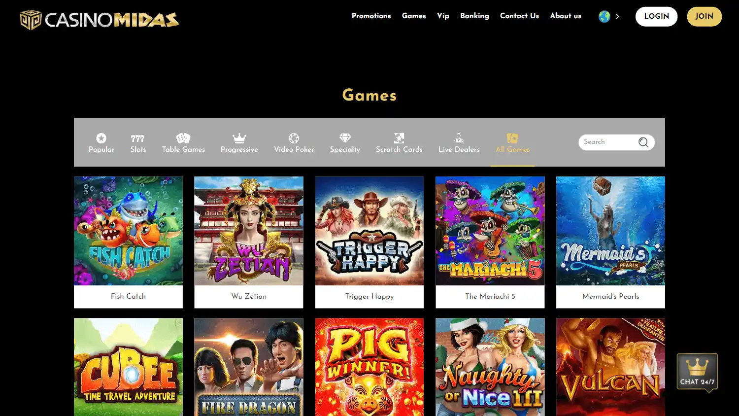 Casino Midas screenshot 2