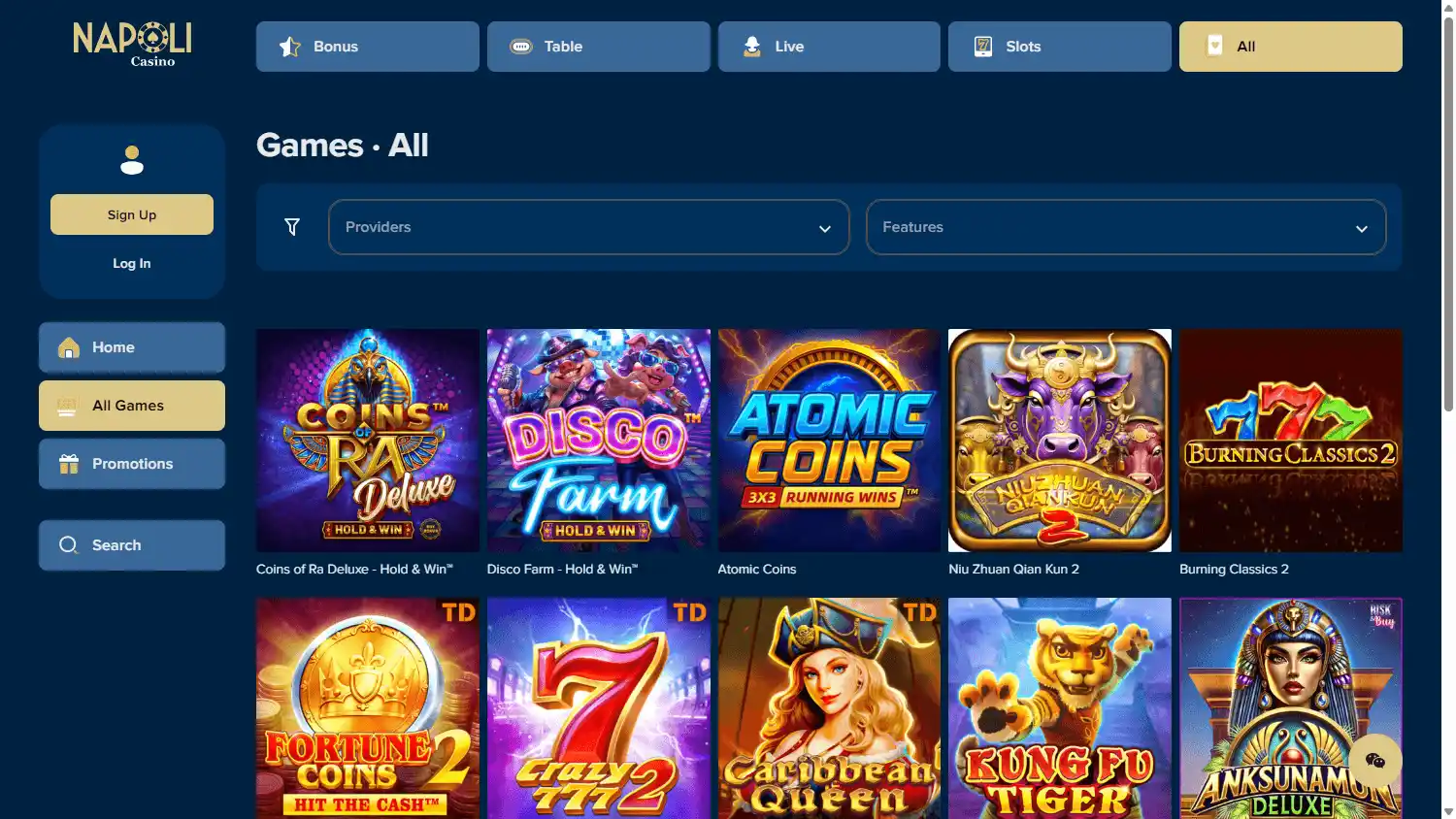 Casino Napoli screenshot 2