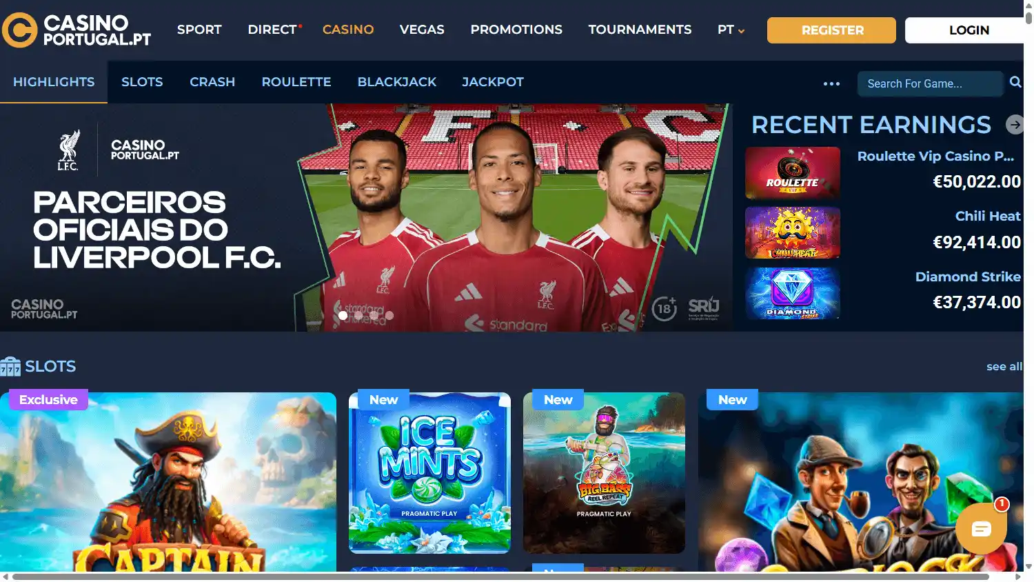 Casino Portugal screenshot 1