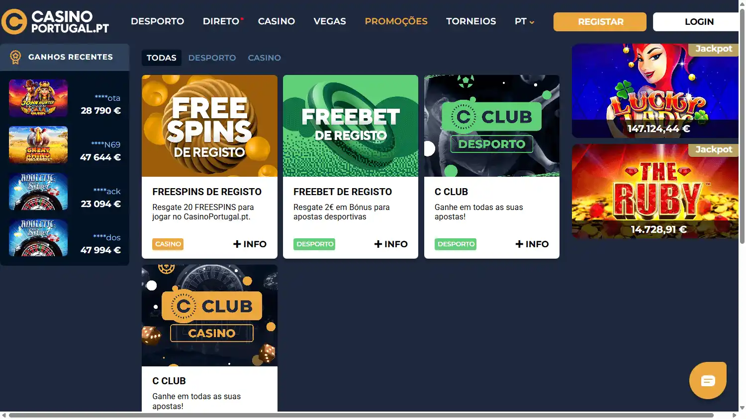Casino Portugal screenshot 3