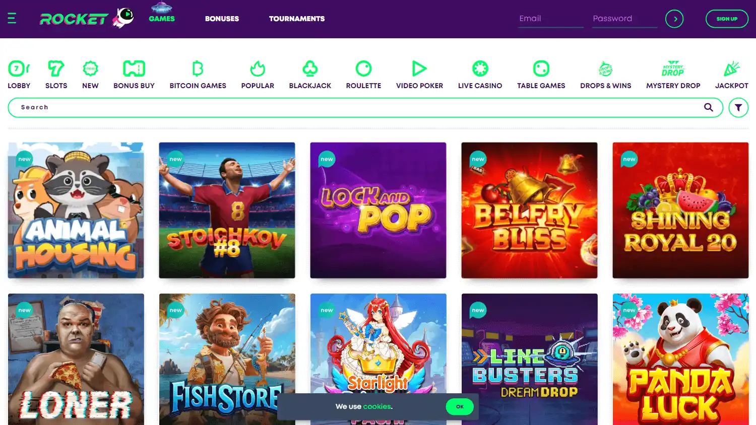 Casino Rocket screenshot 2