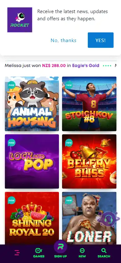 Casino Rocket screenshot 5
